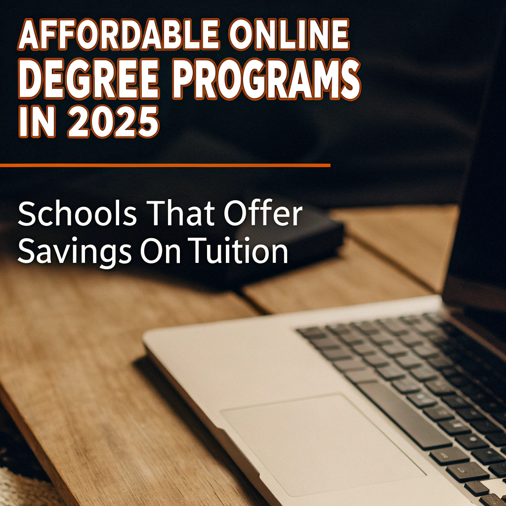 Affordable Online Degree Programs in 2025: Top Schools to Save on Tuition