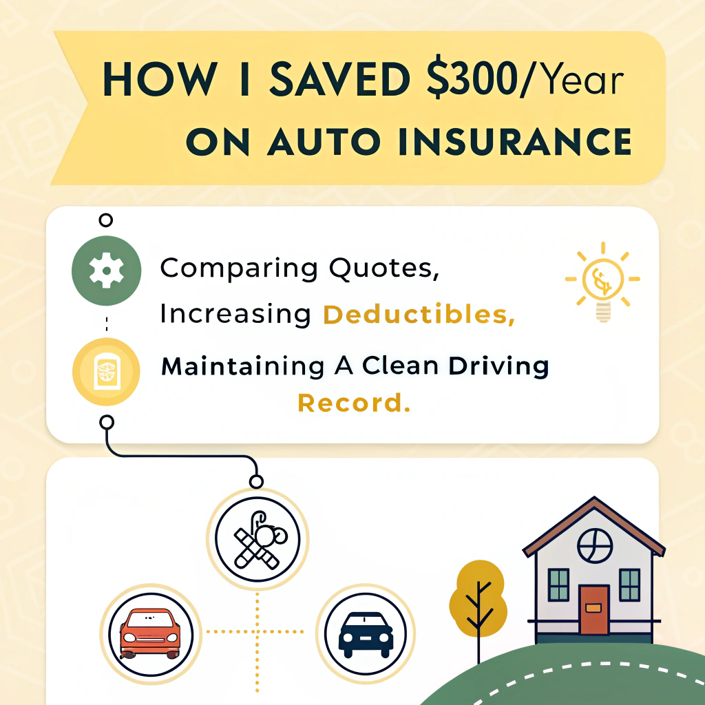 How I Saved $300/Year on Auto Insurance