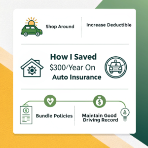 How I Saved $300/Year on Auto Insurance
